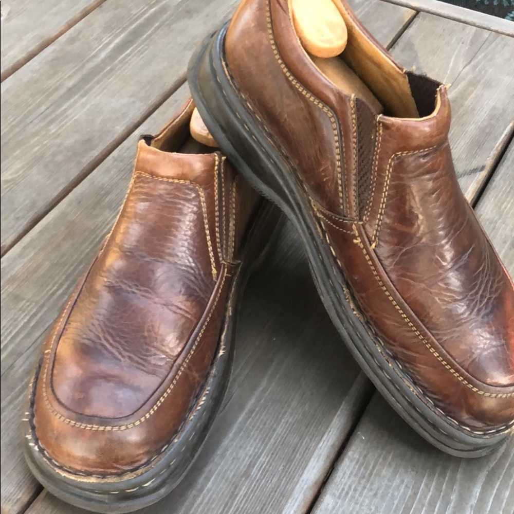 BORN Luis Leather Slip-On Loafer